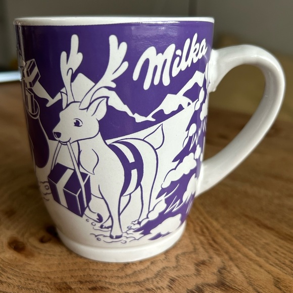 Milka Santa Coffee/ Hot Chocolate Mug Weihnachtsbecher Edition No. 21 - Picture 1 of 4